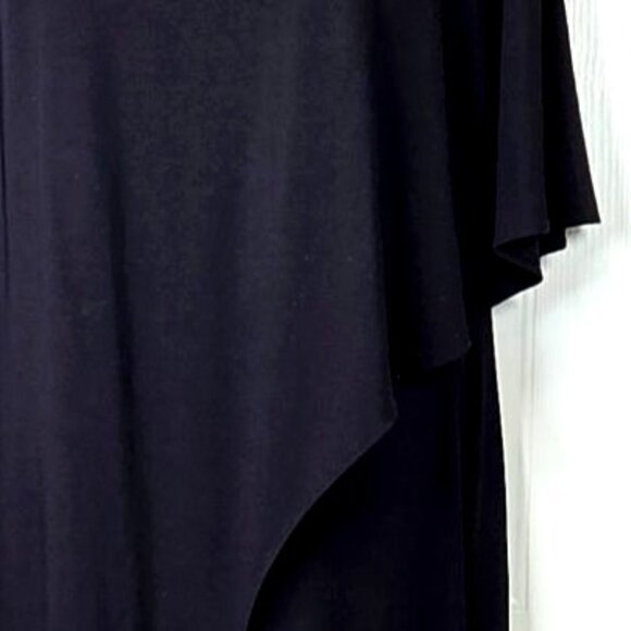 R&M Richards Asymmetrical Caplet Womens Jumpsuit with Rhinestone Strap Size 14 - Picture 7 of 8